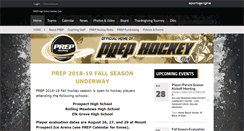 Desktop Screenshot of prephockeyclub.org